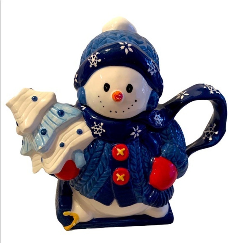 Snowman Teapot